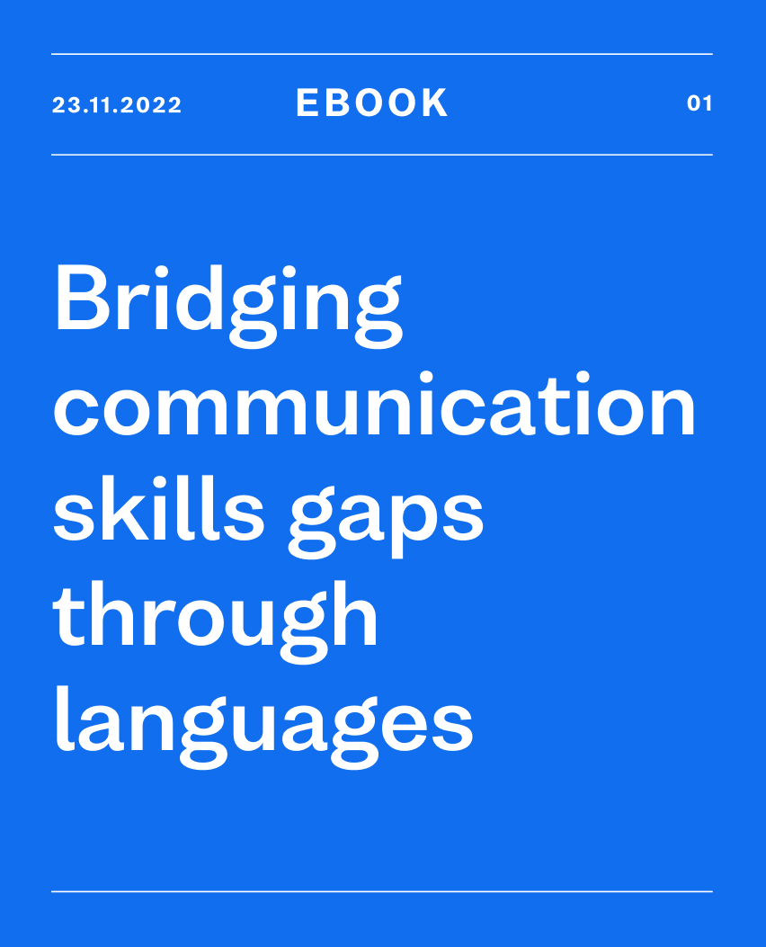 Bridging communication skills gaps through languages